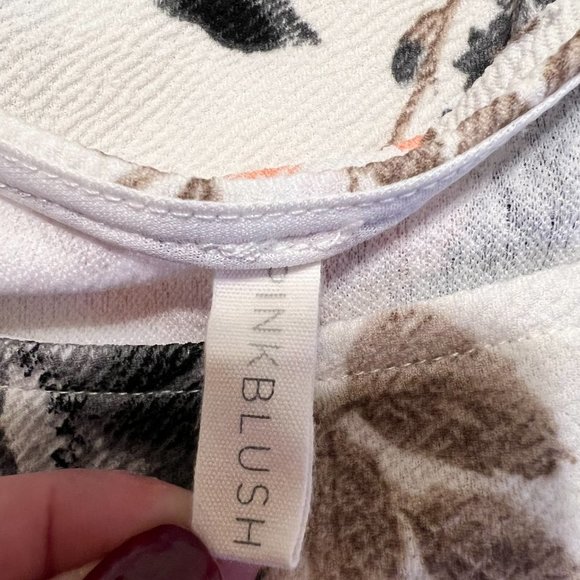 Pink Blush Floral Maternity Dress Size Small - Picture 6 of 7